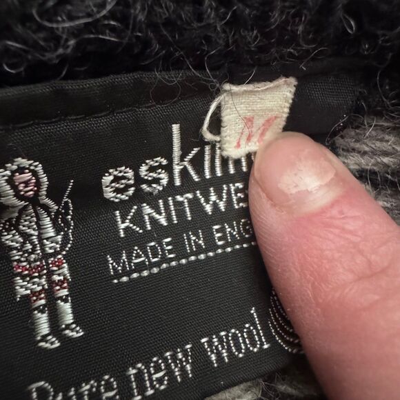 Eskimo Knitwear Pure New Wool Fair Isle Crewneck Sweater Women's Medium - Picture 4 of 6